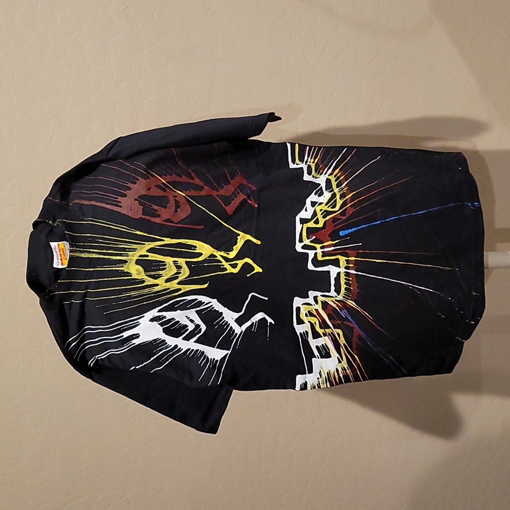Vintage Hazelwood Native painted American Tshirt single stitch